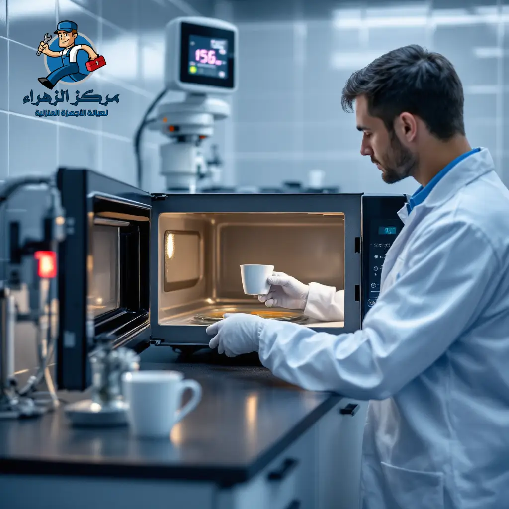ما هي العلامات التي تشير إلى ضرورة استبدال أجزاء داخل الميكروويف؟